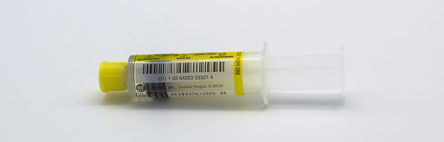 Heparin Lock Flush Syringe, 100 Units/ml - Medefil